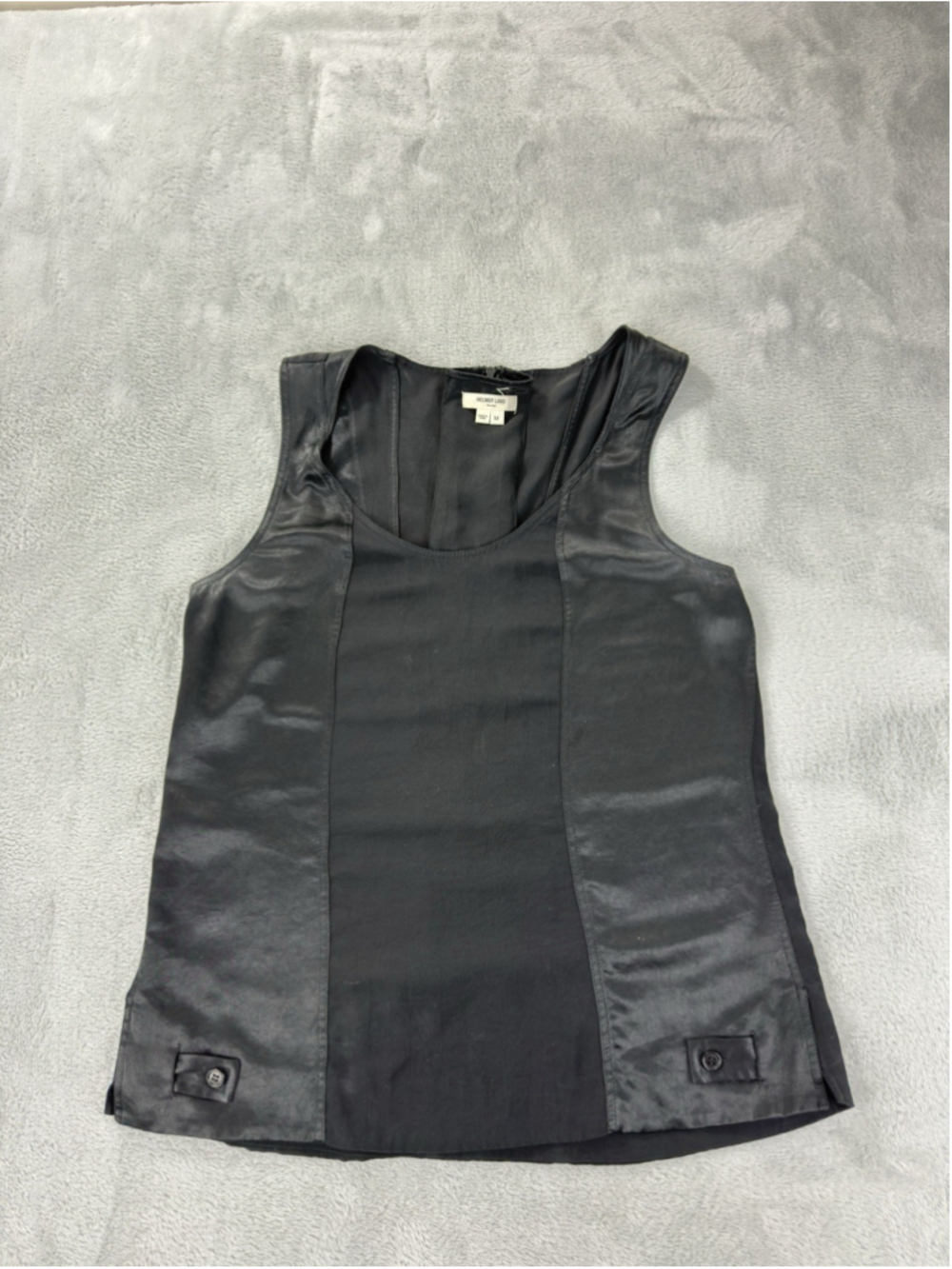 Helmut Lang New York Women's Size Medium 90% Triacetate 10% Polyester Tank Top